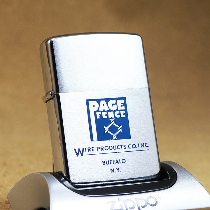 楽天市場】Zippo：1966年製未使用品PAGE FENCE WIRE PRODUCTS CO INC 
