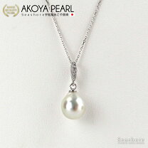 楽天市場】パールネックレス グレー 45cmの通販