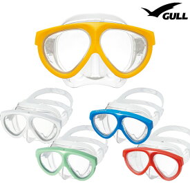 【GULL】マンティス5 クリアシリコン／ダイビング用マスク/ガル/キヌガワ/スノーケリング/水中マスク