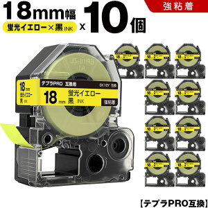 �L���O�W�� �e�v�� PRO SK18Y 18mm �u���C�G���[�e�[�v ������ ���S�� 10�{�Z�b�g �݊��e�[�v �e�v��PRO �e�[�v�J�[�g���b�W SR-R7900P SR-R980 SR970 SR950 SR930 SR920 SR910 SR900 SR828 SR818 SR750 SR5900P SR3900P SR606 S