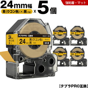�L���O�W�� �e�v�� PRO SB24Y 24mm �� �E�R���F�e�[�v ������ ���S�� �}�b�g 5�{�Z�b�g �݊��e�[�v �e�v��PRO �e�[�v�J�[�g���b�W SR-R7900P SR-R980 SR970 SR950 SR930 SR920 SR910 SR900 SR828 SR818 SR750 SR5900P SR3900P 