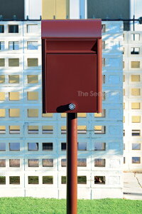 郵便 ポスト スタンド Duomo(ドゥオモ)専用ポール(全4色) ★ おしゃれ スタンド スタンドタイプ 門柱 大きい セキスイデザインワークス公式