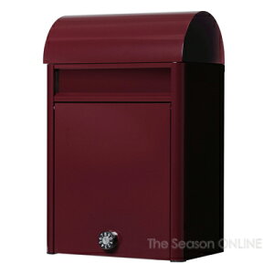 郵便 ポスト Duomo(ドゥオモ)ボルドー ★ おしゃれ 壁掛け 壁付け スタンド スタンドタイプ 門柱 大きい セキスイデザインワークス公式