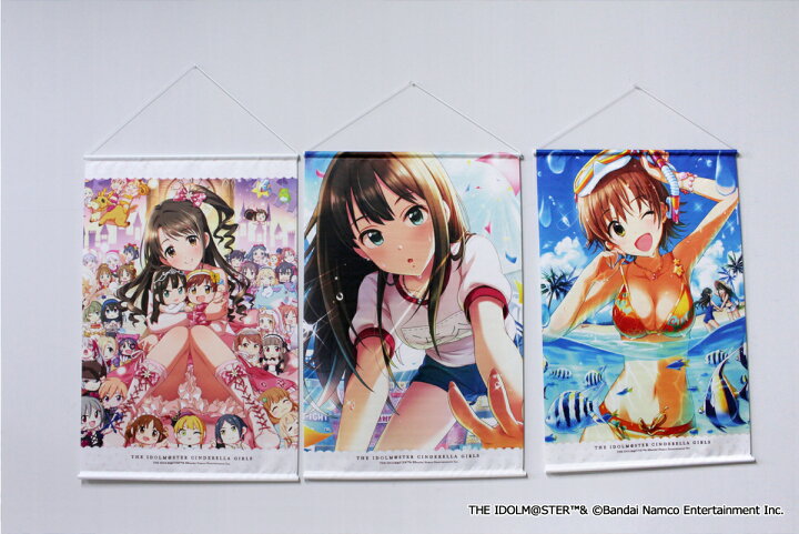 楽天市場】アイドルマスター シンデレラガールズ B2タペストリー 島村 