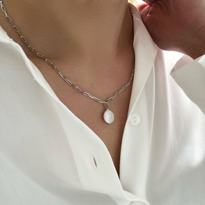 楽天市場】ネックレス 淡水パールネックレス パールネックレス パール 