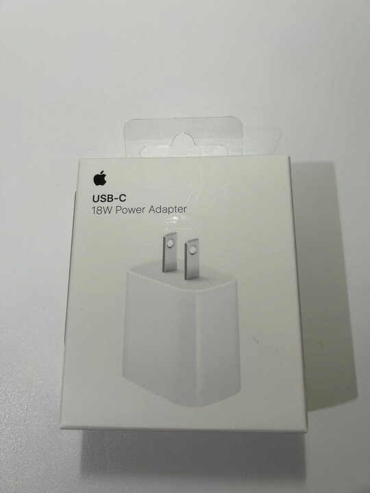 楽天市場】【新品・未開封】 Apple 純正品 18W USB-C電源アダプタ 