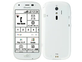 【中古】Cランク【傷や汚れあり】 SIMロック解除済み 元docomo らくらくスマートフォン4 F-04J ホワイト 本体のみ 判定○ 送料無料 父の日 母の日 プレゼント