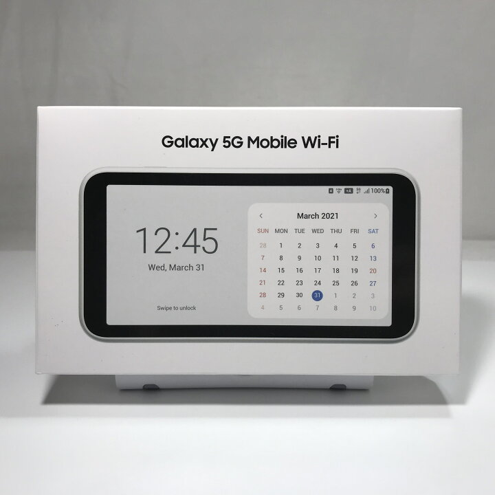 楽天市場】【新品・未使用】元au Galaxy 5G Mobile Wi-Fi SCR01 