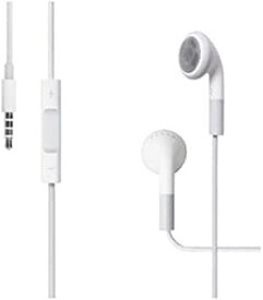 【未使用】Apple 純正 イヤホン iPhone4S/4 リモートコントローラとマイク付 ホワイト 3つセット 送料無料　イヤホン 有線