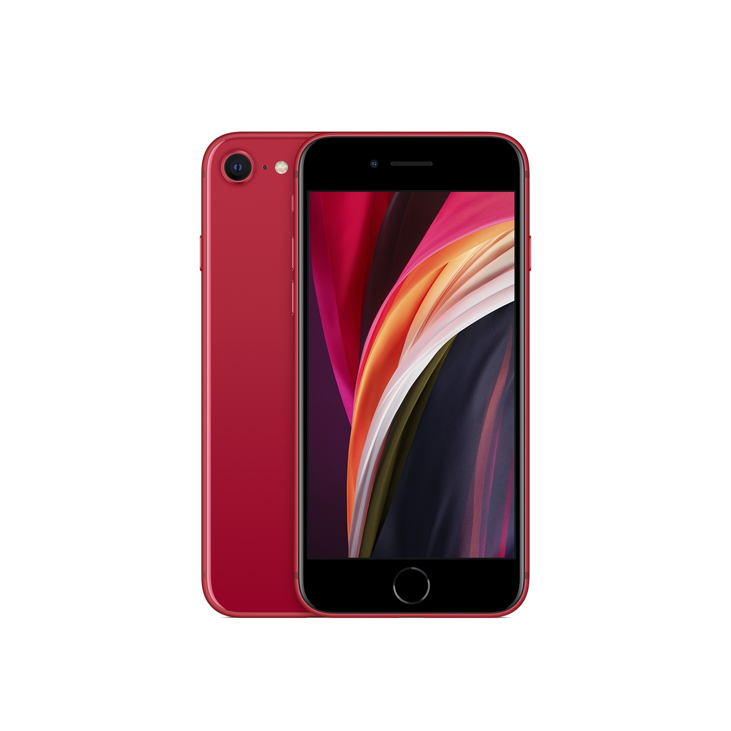 中古A＋ランク 【未使用に近い】国内版 SIMフリー (Apple Store版) iPhone SE(第2世代）128GB red バッテリー残量：90%以上 送料無料