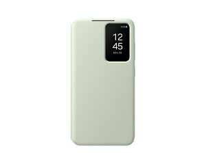 �y�V�i�E���J���zSamsung���� �������K�i Galaxy S24 smart view wallet case efzs921g Light Green �X�}�z�P�[�X ��������