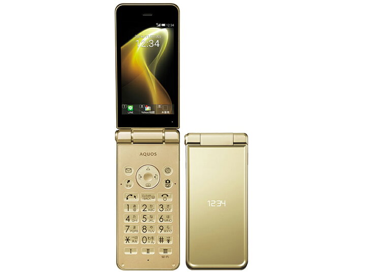 楽天市場】【未使用・本体のみ】 SIMフリー 601SH AQUOS ケータイ2 