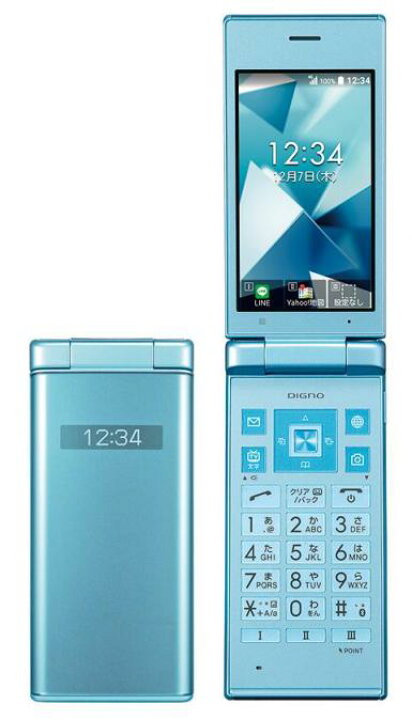 楽天市場】【新品・未使用】 SIMフリー 702KC KYOCERA DIGNO ケータイ2 