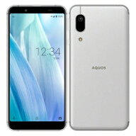 【中古】Aランク【目立った傷や汚れなし】 SIMフリー 907SH SHARP AQUOS sense3 basic シルバー 利用制限…