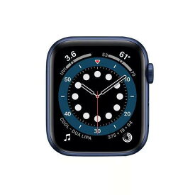 【中古】A+ランク【未使用に近い】 SIMフリー Apple(アップル) Apple Watch Series6 44mm GPS+Cellularモデル ブルーアルミニウムケース バンド無し 本体のみ 利用制限-白ロム) 送料無料