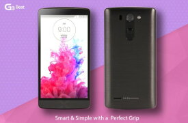 【中古】A+ランク【未使用に近い】 SIMフリー D722J LG G3 Beat ブラック 利用制限〇(白ロム) 送料無料