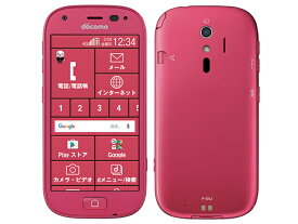 【中古】Cランク【傷や汚れあり】 SIMロック解除済み 元docomo らくらくスマートフォン4 F-04J ピンク 本体のみ 判定○ 送料無料 父の日 母の日 プレゼント