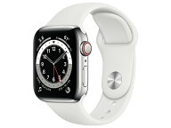 【新品・未使用】Apple Watch Series 6 GPS+Cellularモデル 40mm M06T3J/A シルバーステンレススチールケ…