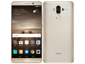 【中古】A+ランク【未使用に近い】 SIMフリー MHA-L29 HUAWEI Mate 9 ゴールド 利用制限―(白ロム) 送料無料