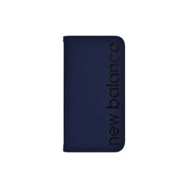 【新品 正規品】 スマホケース new balance ブックタイプケースiphone 2019 5.8inch ネイビー RS9C039L 送料無料
