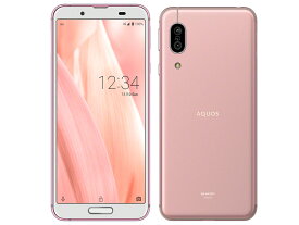 【中古】Bランク【やや傷や汚れあり】 SIMフリー SHV45 SHARP AQUOS sense3 KDDI ソフトピンク 利用制限〇(白ロム) 送料無料