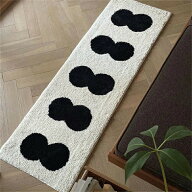 バイカラー ロングラグ 40cm×120cm / 50cm×158cm