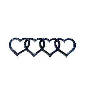 �n�[�g �G���u���� �t�H�[�����O RING HEART 4�A ���� �X�e�b�J�[ �J�X�^��
