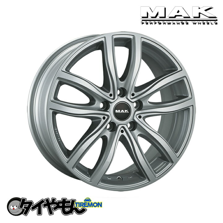 楽天市場】MAK ファー 18インチ 5H112 8J +30 1本 SI BMW 5シリーズ 