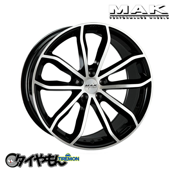 楽天市場】MAK 24H-FF 20インチ 5H112 9J +26 4本セット BM ポルシェ 