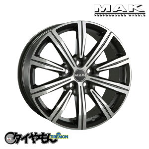 MAK バーミンガム 19インチ 5H120 8J +38 1本 GM ランドローバー・レンジローバースポーツ(LW)/ディフェンダー アルミホイール