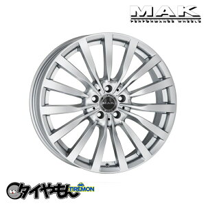 MAK クローネ 18インチ 5H112 8.5J +44 4本セット SI BMW X5(G05)、 X6(G06) アルミホイール
