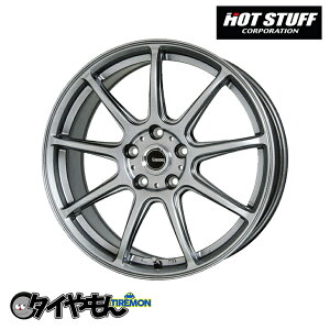 ホットスタッフ Gスピード G01 18インチ 5H114.3 8.5J +38 1本 ホイール シルバー Z34 FUGA370GT-S キャリパー対応 軽量