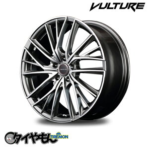 MID WHEELS ヴァーテックワン VERTEC ONE VULTURE ヴァルチャー 18インチ 5H114.3 7J +48 1本 ホイール シルバー