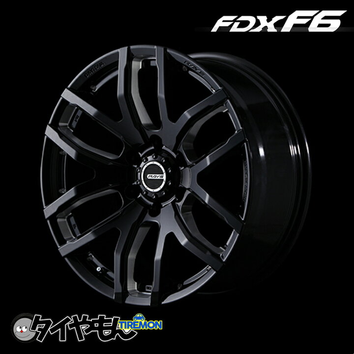 楽天市場】RAYS TEAM DAYTONA FDXF6 18インチ 6H139.7 8J +20 1本 