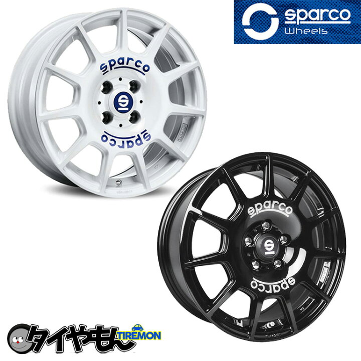 楽天市場】SPARCO TERRA 17インチ 5H112 7.5J +41 1本 ホイール グロス 