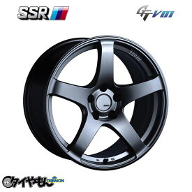 SSR GTV01 17インチ 4H100 7J +42 1本 ホイール フラットブラック