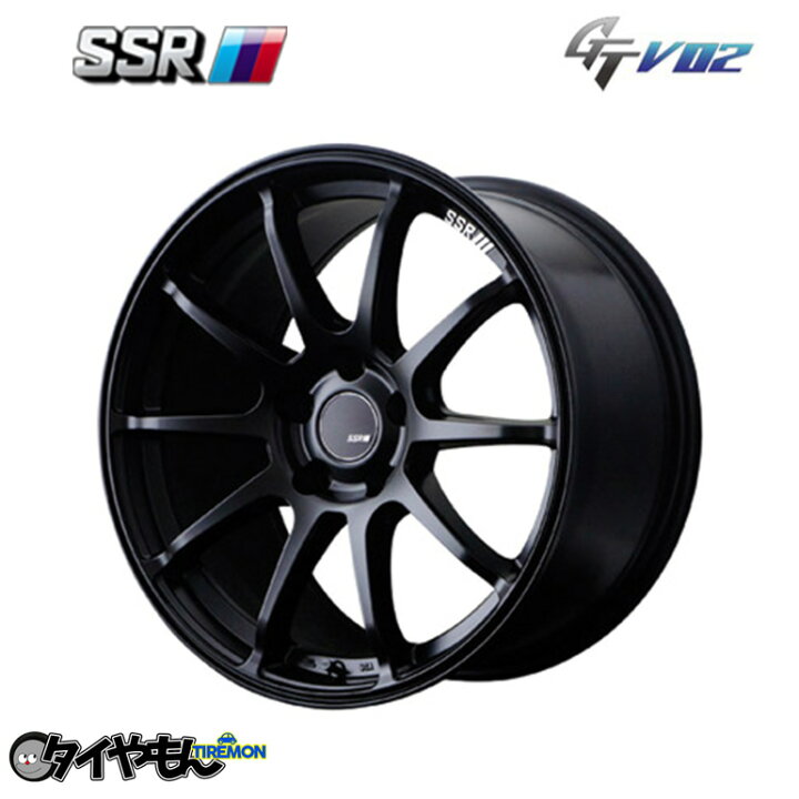 楽天市場】SSR GTV02 17インチ 4H100 7J +42 1本 ホイール フラット 
