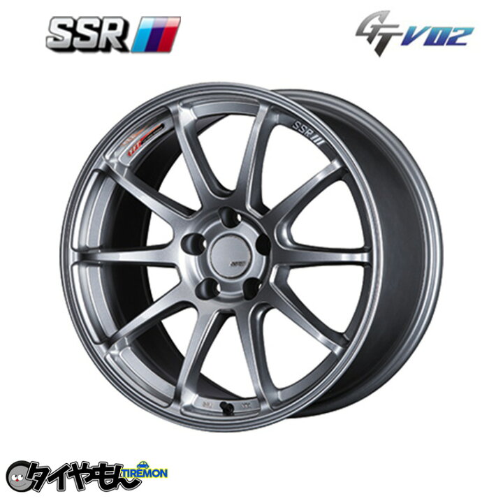 楽天市場】SSR GTV02 17インチ 5H100 7J +50 1本 ホイール 