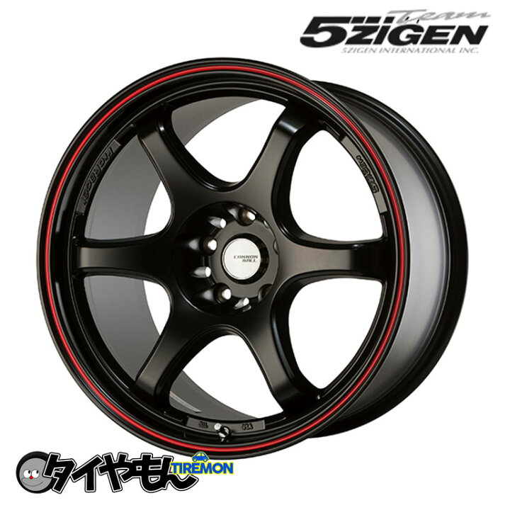 楽天市場】5ZIGEN プロレーサー キャノンボール 15インチ 4H100 7J +35 