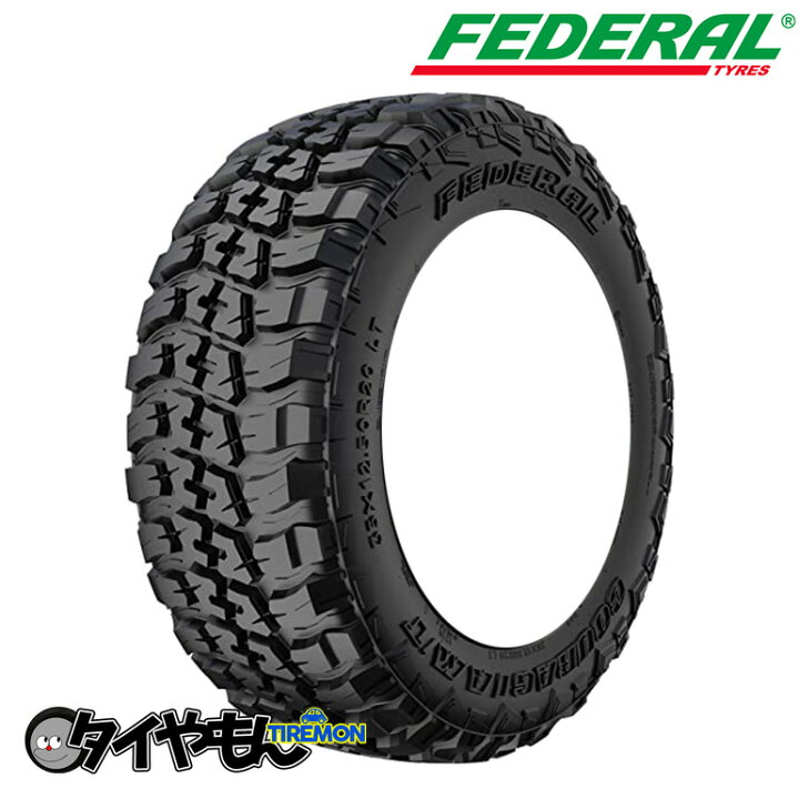 楽天市場】フェデラル クーラジア MT 37/12.5R17 37X12.50-17 131Q 17 