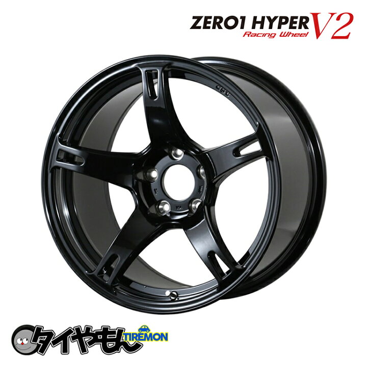 楽天市場】CST ZERO1 HYPER v2 ゼロワンハイパー 17インチ 5H114.3 9.5 