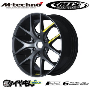 MTS GeNm SSL6 LMS edition 18C` 6H139.7 8J +38 1{ zC[ }bgO[ M-TECHNO nCG[X Lo