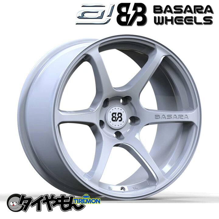 楽天市場】アクセレラ バサラホイール 18インチ 5H114.3 9.5J +15 2本 