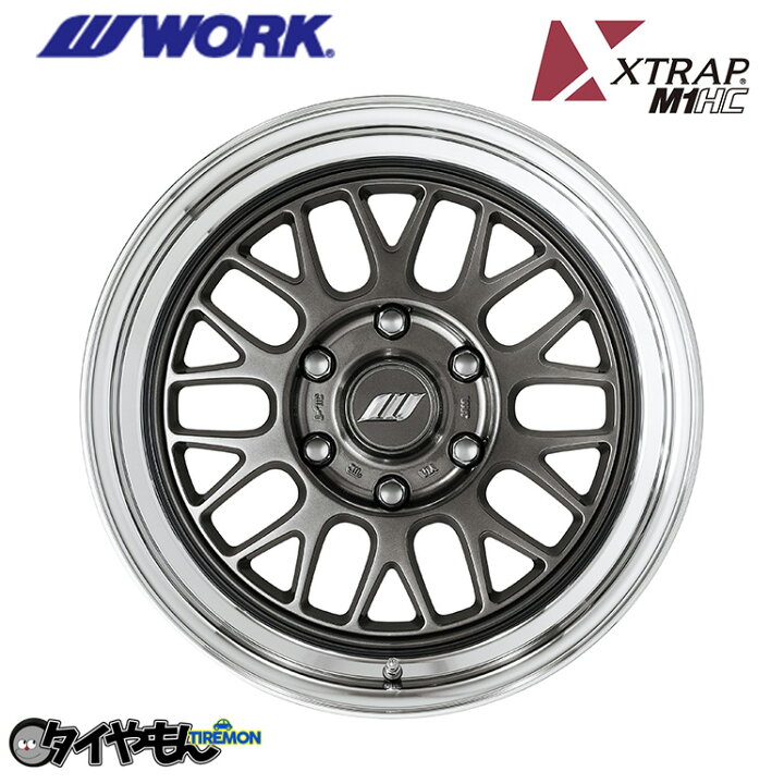 楽天市場】WORK エクストラップ M1HC 18インチ 6H139.7 8J +35 1本  