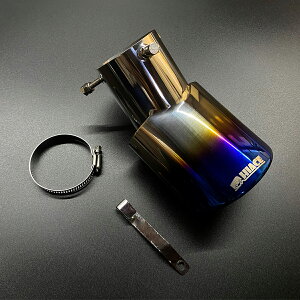 ハイエース マフラーカッター ハイエースマフラーカッター マフラーエンド マフラー ガソリン ディーゼル 対応 200系 全型式適合 ステンレス製 オーバル対応 チタン メッキ マフラーカッタ