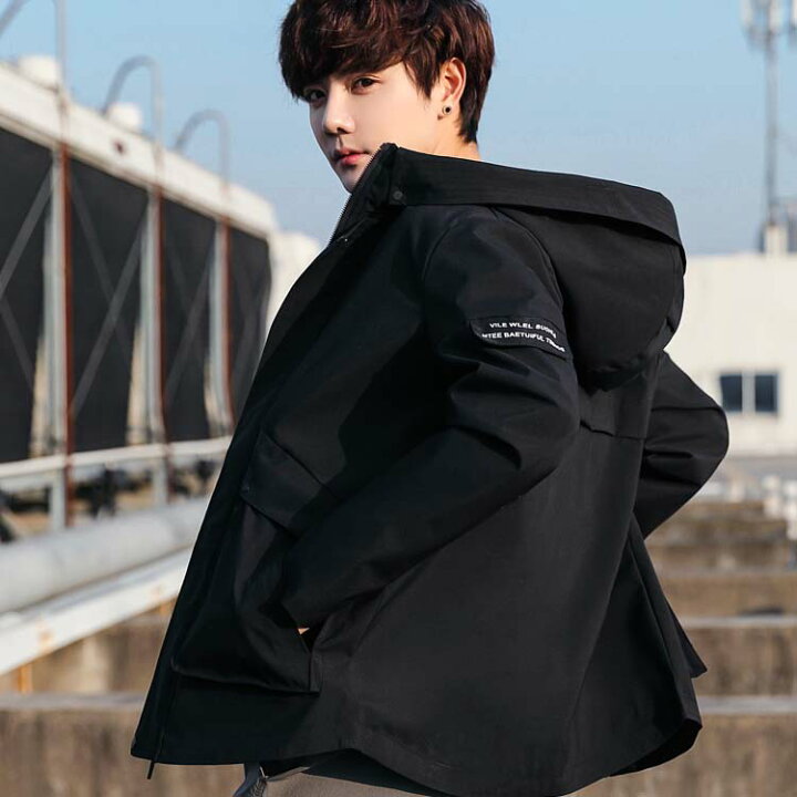 楽天市場 ショートコート 春 ジャケット コート スプリングコート トレンチコート ショート丈 コート ミリタリーコート ミリタリージャケット メンズ アウター 紳士 大人 カジュアル フォーマル 春 秋送料無料 Amoremio 楽天市場店