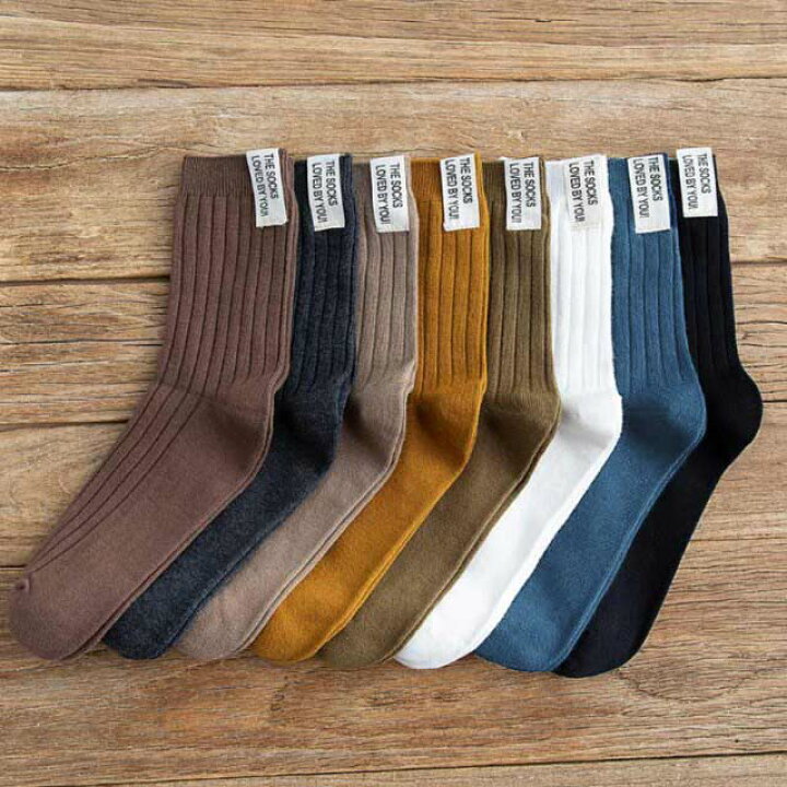楽天市場 送料無料 3足セット靴下 メンズ ソックス ビジネスソックス コットン ルームソックス カジュアル アウトドア ビジネス スポーツ スキー 靴下 抗菌防臭 中厚手 無地 柔らか 防寒 通勤 通学 男性 おしゃれ 秋冬 Amoremio 楽天市場店