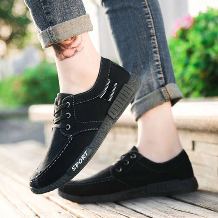 楽天市場 レースアップ スニーカー キャンバス スニーカー メンズ ローカット スニーカー レースアップスニーカー キャンバス シューズ フラットシューズ 靴 メンズ靴 アメカジ カジュアル デイリー送料無料 Amoremio 楽天市場店