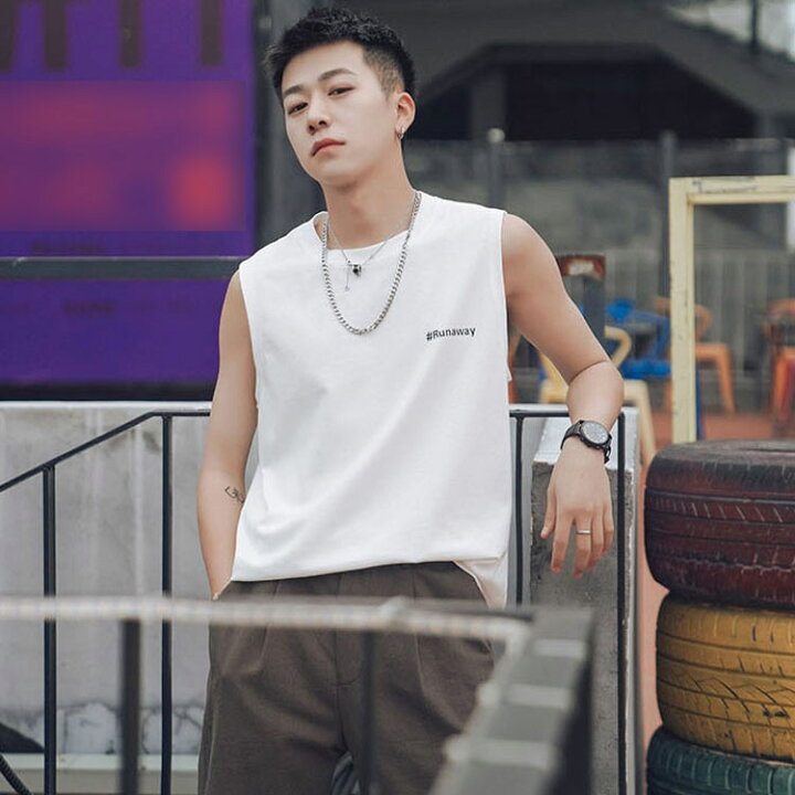 楽天市場 Tシャツ ノースリーブ メンズファッション ダンス服 スポーツ ゆったり 夏服 トップス タンクトップ カジュアル コットン Amoremio 楽天市場店 楽天市場 Tシャツ ノースリーブ メンズファッション ダンス服 スポーツ ゆったり 夏服 トップス タンクトップ カジュアル コットン Amoremio 楽天市場店