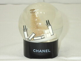 ★【送料無料】【ポイント10倍】CHANEL　シャネル　スノードーム　置物　2012’VIP　顧客限定　ノベルティ　【中古】あす楽対応レディース